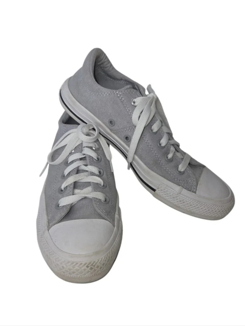 Converse All Star Light Gray Women's Low Top Sneaker Size 8